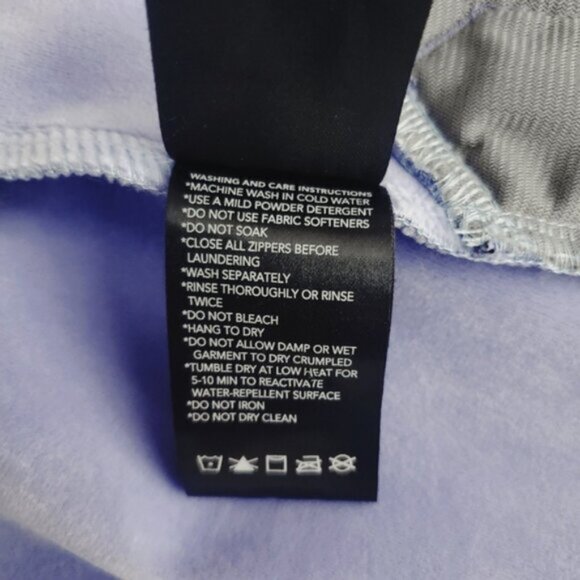NWOT- Paradox- Water Resistant Periwinkle Lightweight Jacket - Size L - Picture 8 of 13
